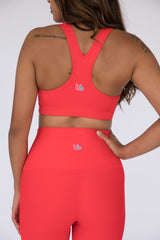 Candy Apple Red Performance Bra